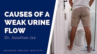 Causes of a Weak Urine Flow - Dr. Jonathan Jay