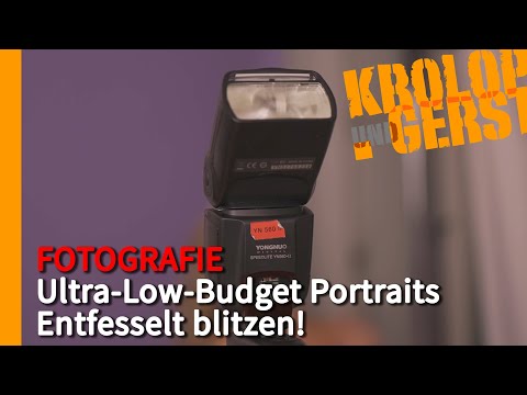 Ultra-Low-Budget Portraits - Entfesselt blitzen! ???? Krolop&Gerst