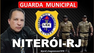 CONHECIMENTOS MUNICIPAIS DE NITERÓI-RJ/História e Geografia(Guarda Municipal 2024)Prof. Chagas Sousa