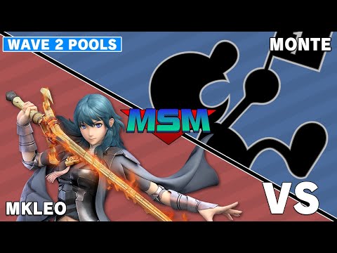 Offline MSM 241 - T1 | MKleo (Byleth) VS Ft | Monte (Game & Watch) Wave 2 Pools