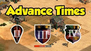 Advance Times in AoE2