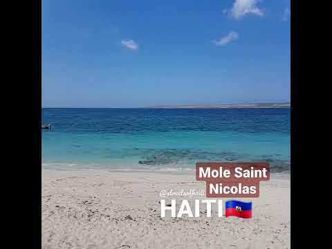 Beach in Mole St Nicolas, Haiti (North West of the country)