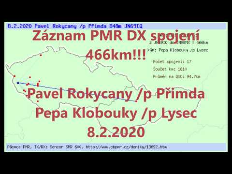 Z�znam spojen� rekordn�ho DX 466 km