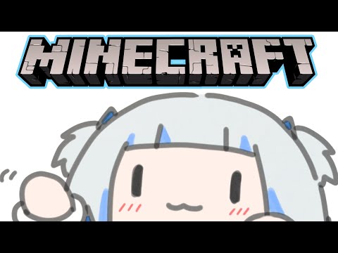 🦈Gawr Gura Goes CRAZY in Minecraft!🔥