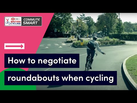 How to negotiate roundabouts when cycling | Commute Smart
