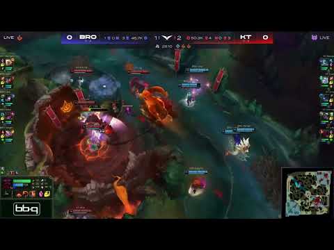 LCK mùa hè 2022 [Highlight] BRO vs KT game 1 , ngày Morgan kayle quạt rất tốt nhưng KT rất tiếc