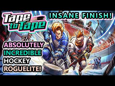 WHOA! I NEVER Saw This Coming... The BEST Modern Hockey Game Is A Roguelite! | Tape To Tape