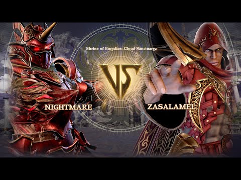 Soul Calibur VI Gameplay: Nightmare vs Zasalamel