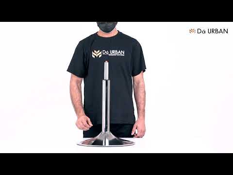 Da Urban Mini Height Adjustable Bar Stool (Black)