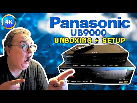 Panasonic UB9000 4K Region-Free Blu-ray Player | Unboxing & Setup
