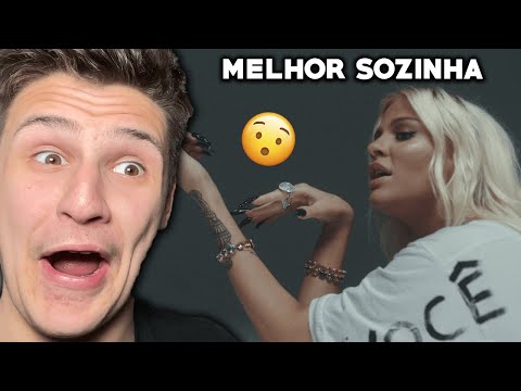 Alwhites Reacts to Luísa Sonza - melhor sozinha :-)-: [With Lyrics] |🇬🇧 Gringo Britânico Reagindo