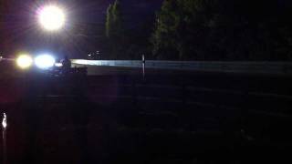 preview picture of video 'Le Mans 24 Hours 2011 Mulsanne Straight at night'