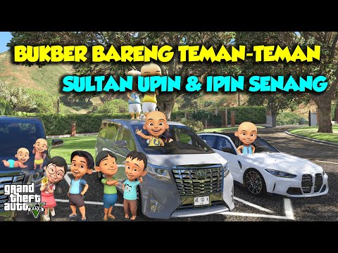SULTAN UPIN IPIN & TEMAN BUKA BERSAMA SEBELUM MUDIK LEBARAN 2023 TOP - GTA V MOD UPIN & IPIN SPESIAL
