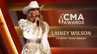 Download lagu Lainey Wilson Sings a Medley of Iconic Country Songs | Live at CMA Awards 2025 mp3 Download lagu Lainey Wilson Sings a Medley of Iconic Country Songs | Live at CMA Awards 2025 mp3