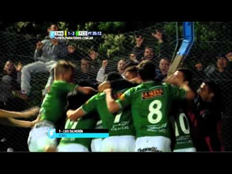Gol de Salmerón. Santamarina 1 Ferro 2. Reducido. Torneo Primera B Nacional.FPT