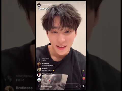 [ENG] UNIQ SUNGJOO'S INSTAGRAM LIVE 190602