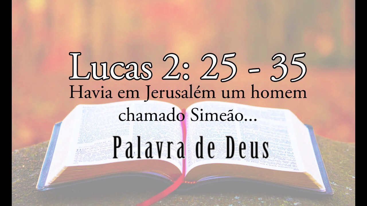 Vivendo na Palavra de Deus  -  Simeão - Lucas 2 25-35