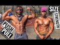 Push Pull Workout for Mass | Bodyweight Workout for Size and Strength