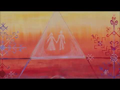 Triju sauļu meditācija ar Dzel manī sauli un kori