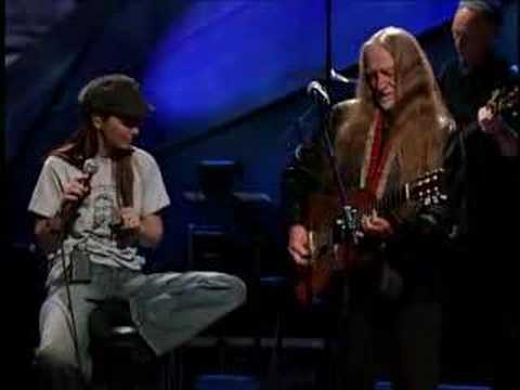 Willie Nelson and Shania Twain, Blue eyes crying in the rain