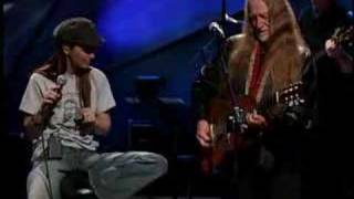 Willie Nelson and Shania Twain Blue eyes crying in the rain