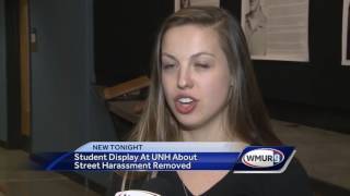 WATCH: Sexual harassment project causes controversy at UNH