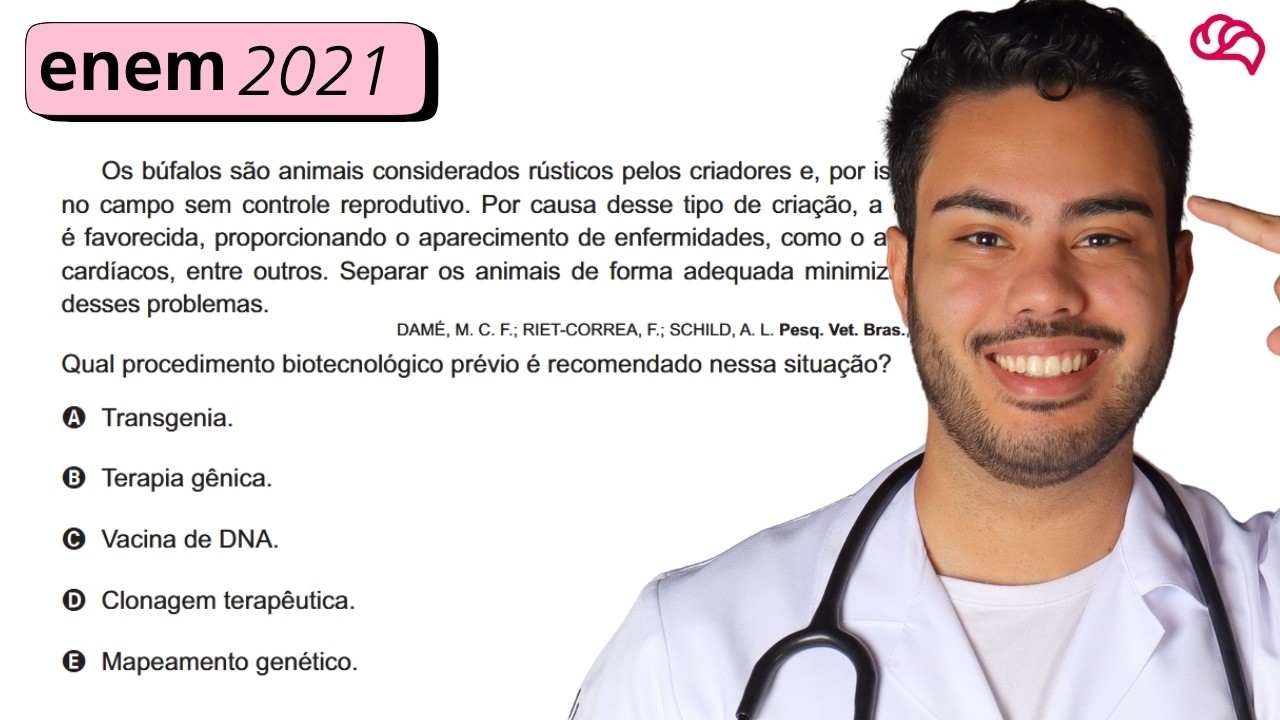 Resolução em Vídeo — Questão 112 ENEM 2021