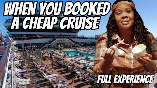 This is What Happens When You Only Spend $400 to Book a Cruise | How Far Being Cheap Got Us With MSC