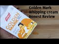 Golden Mark Whipping Cream Review Honest Review Tastybakes Whippingcream Goldenmark