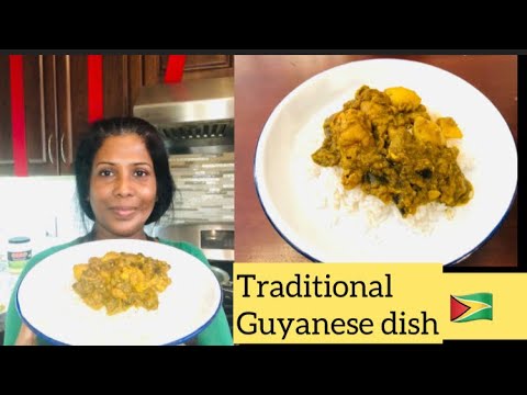 POPULAR GUYANESE DISH-BAIGAN AND POTATO WITH CHICKEN CURRY #balanjayandpotato # eggplantcurry