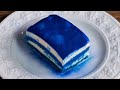 Tiramisu Summertime blue ティラミス・サマータイムブルー #recipe #asmr #tiramisu #chocolate #bluespirulina