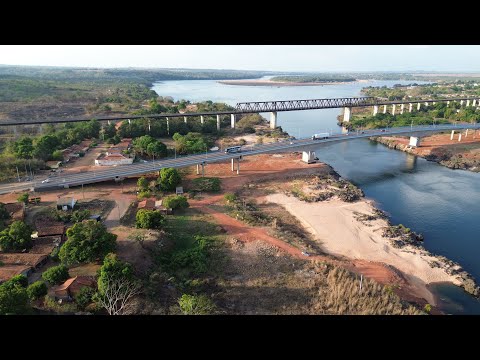 11/10/2026 - um voo sobre a Belém Brasília | nova ponte jk | porto das balsas | posto Fiscal 