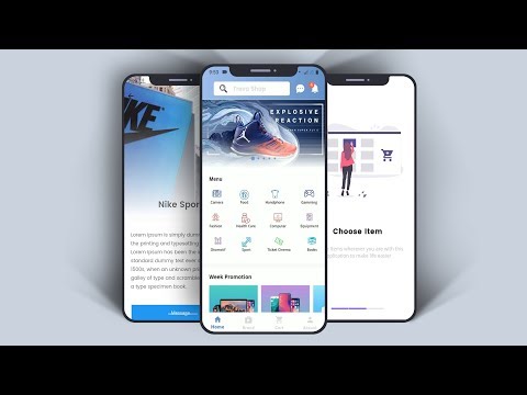 New Feature E Commerce UI KIT with Flutter