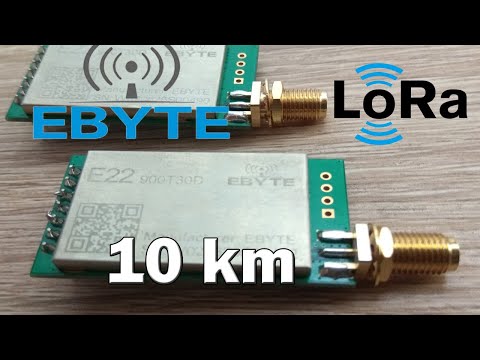 LORA EBYTE E22900T30D CONFIGURATION