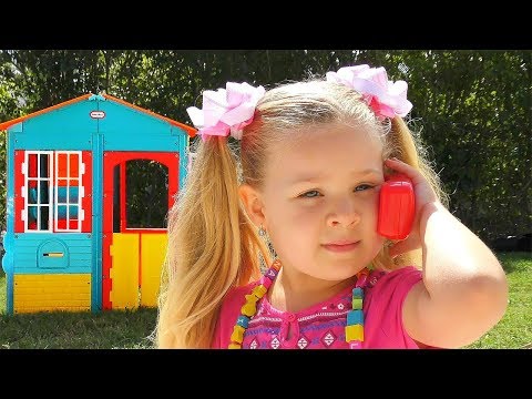 Roma and Diana play fun with Favorite toys, Funny Stories by Kids Diana Show