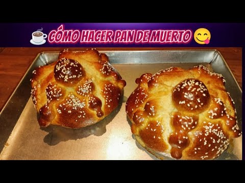 Receta pan de muerto fácil