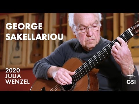 J. S. Bach's "Lute Suite, BWV 997: I. Prelude" played by George Sakellariou on a 2020 Julia Wenzel