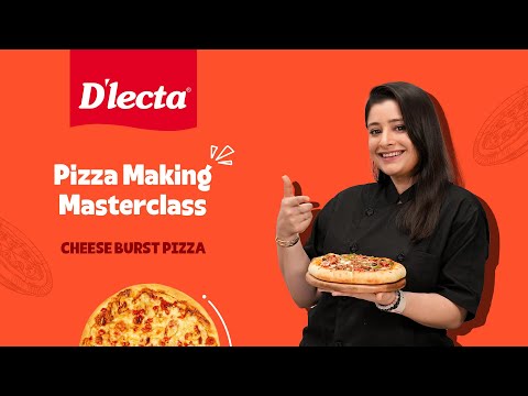 Homemade Cheese Burst Pizza | D’lecta Pizza Making Guide | D'lecta