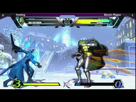Salem Showdown - UMvC3 W2 - 1truking (WOL/DRD/SEN) VS Ebonic Plague (WOL/DRD/VER)