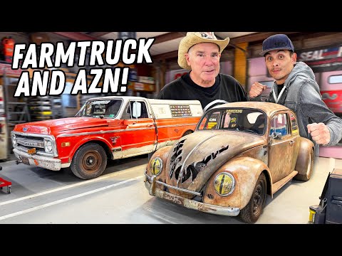Farmtruck & AZN's Car Collection + Shop Tour!
