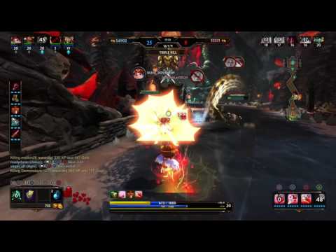 SMITE Cupid assault first penta kill