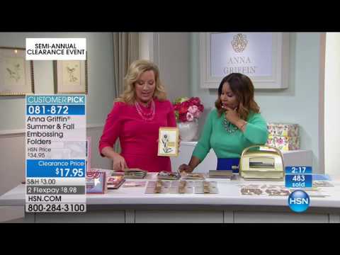 HSN | Anna Griffin Elegant Paper Crafting Clearance up to 50% Off 06.16.2017 - 04 PM