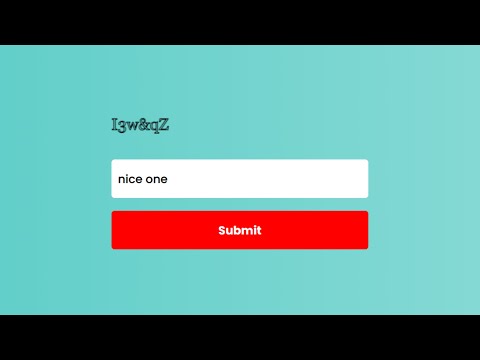 How To Create Javascript Captcha With Html Css Html Css Javascript Captcha Raselcoder