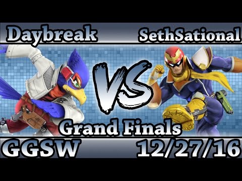 GGSW 13 - NLG|Daybreak (Falco) Vs. FS SethSational (C.Falcon) Smash Wii U Grand Finals - Smash 4