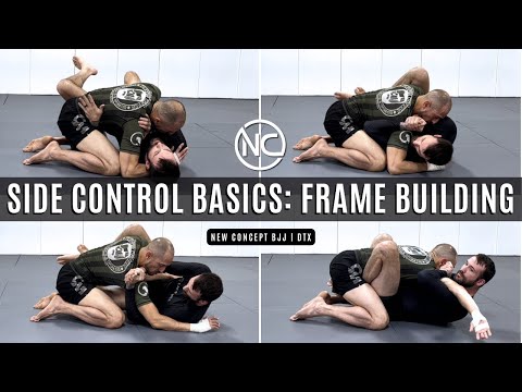 New Concept BJJ | Side Control Basics: Frame Building | NoGi Coach Caleb Flippin