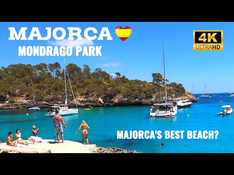 Mondrago Natural Park, Mallorca 🇪🇸 Beach Walk 🏖 4K | Cala Mondrago 4K Beach Walking Tour