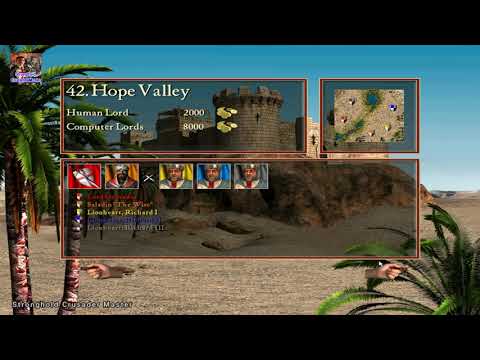 Stronghold Crusader | Mission 42 | Hope Valley (Crusader Trail) | Stronghold Crusader Master