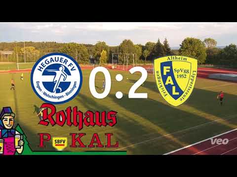 SBFV-Rothaus-Verbandspokal Hegauer FV - SpVgg F.A.L.