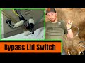 How To BYPASS A LID SWITCH On A Washing Machine | 2- Minute Tutorials Ep.6