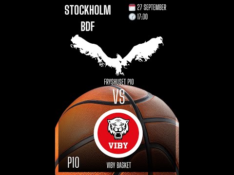 Viby Basket vs P10 Fryshuset Svart 